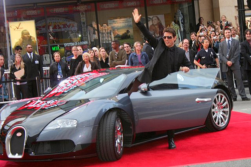 Tom Cruise's Bugatti Veyron
